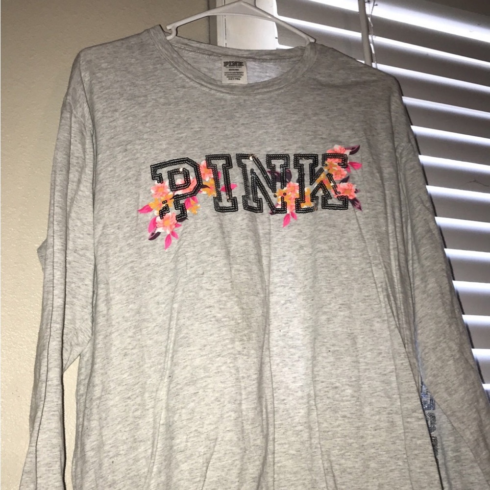 PINK long sleeve Top